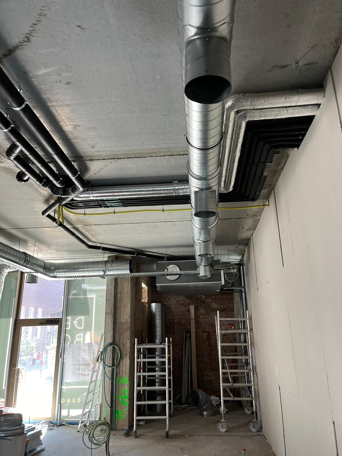 Ventilatiesysteem voor nieuwe koffiebar - foto 4