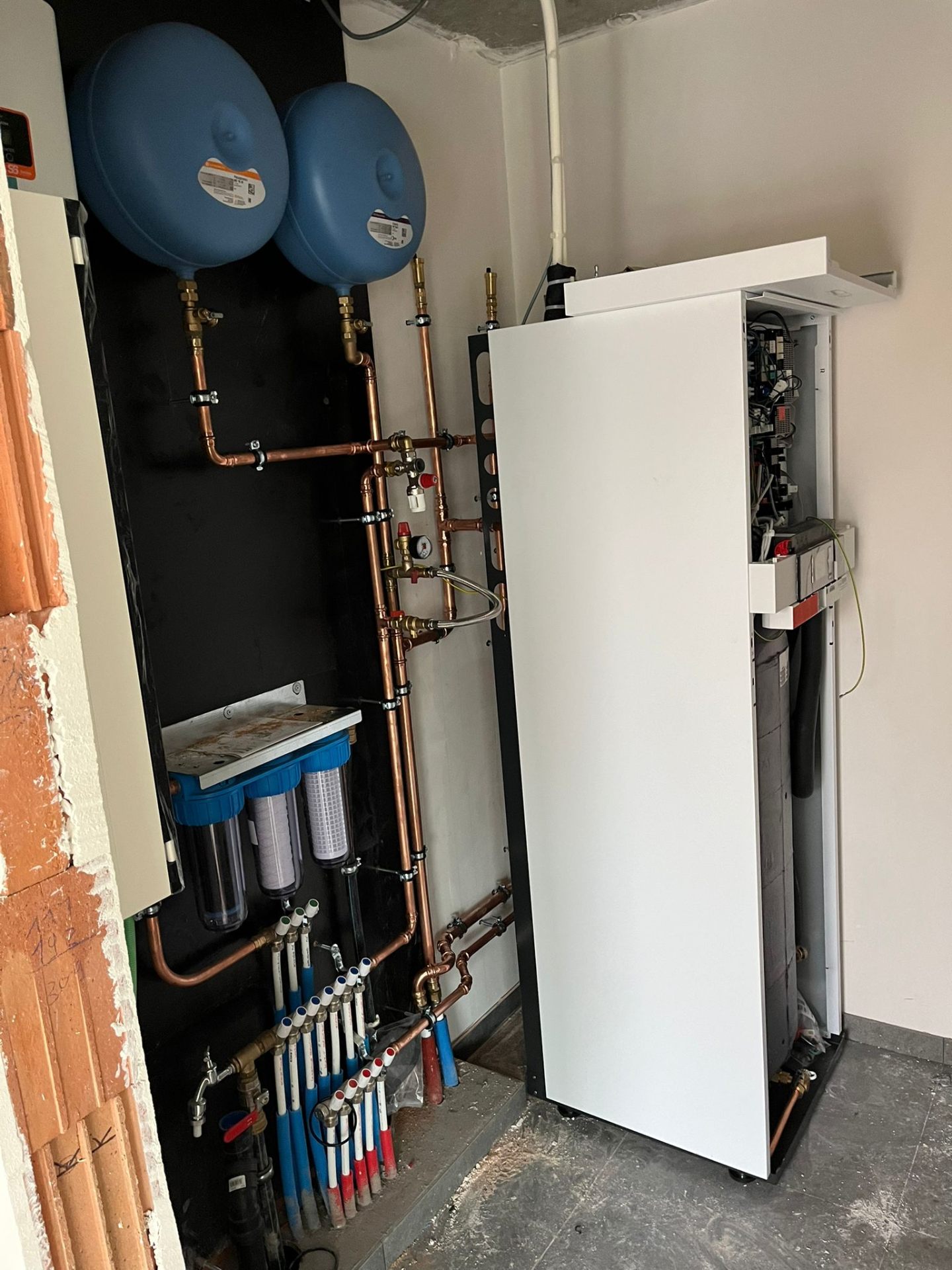 Warmtepomp met sanitaire boiler en buffervat - foto 2